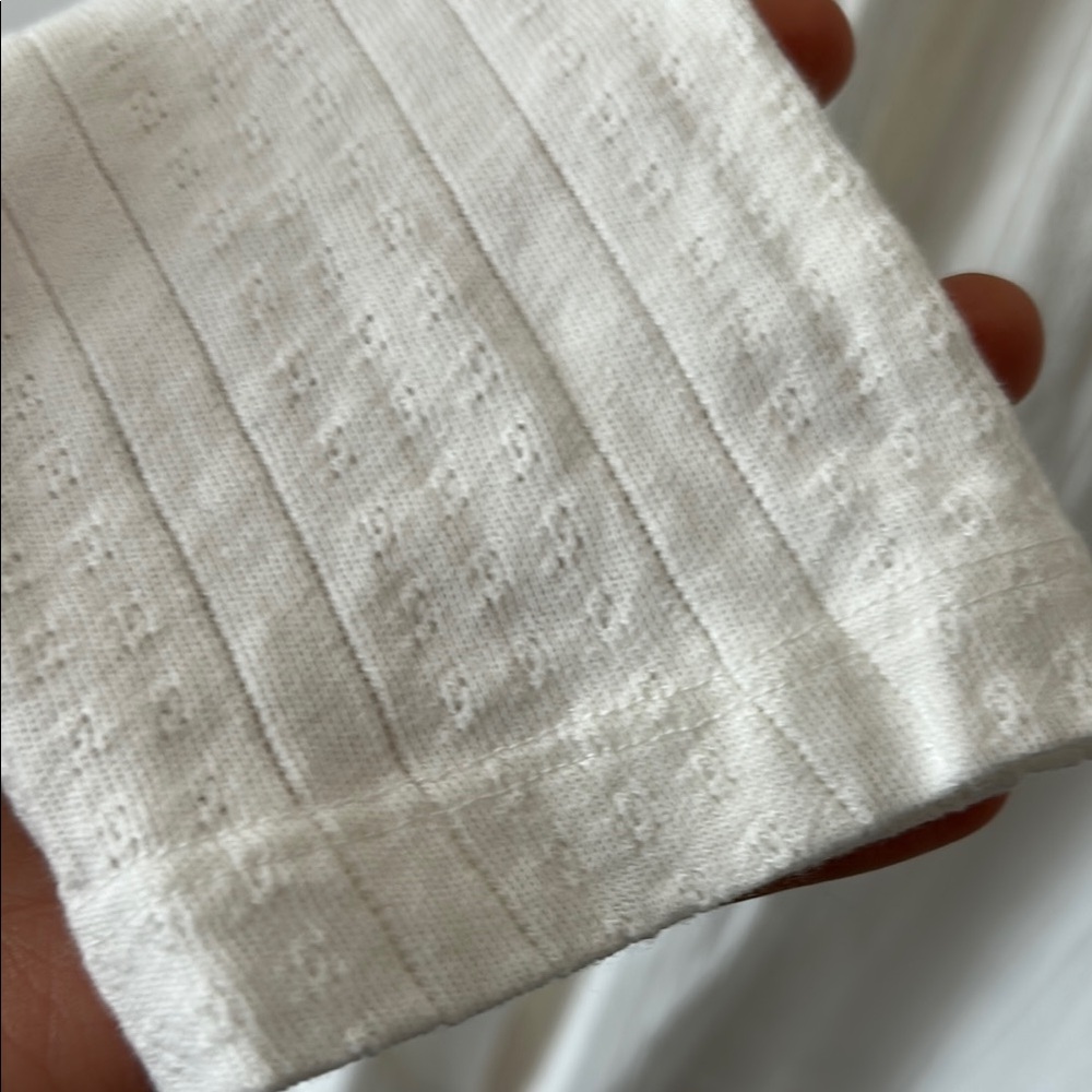 We The Free Cream Textured Knit Top - Picture 4 of 5